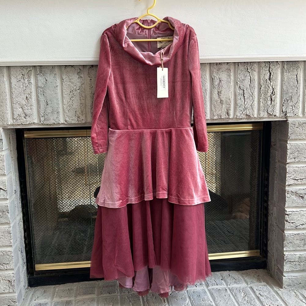 Joyfolie Nina dress in rose sz 8